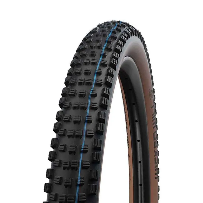 Neumático SCHWALBE WICKED WILL 27.5x2.40 ADDIX SPEEDGRIP SUPERRACE Tubeless Blando Marrón
