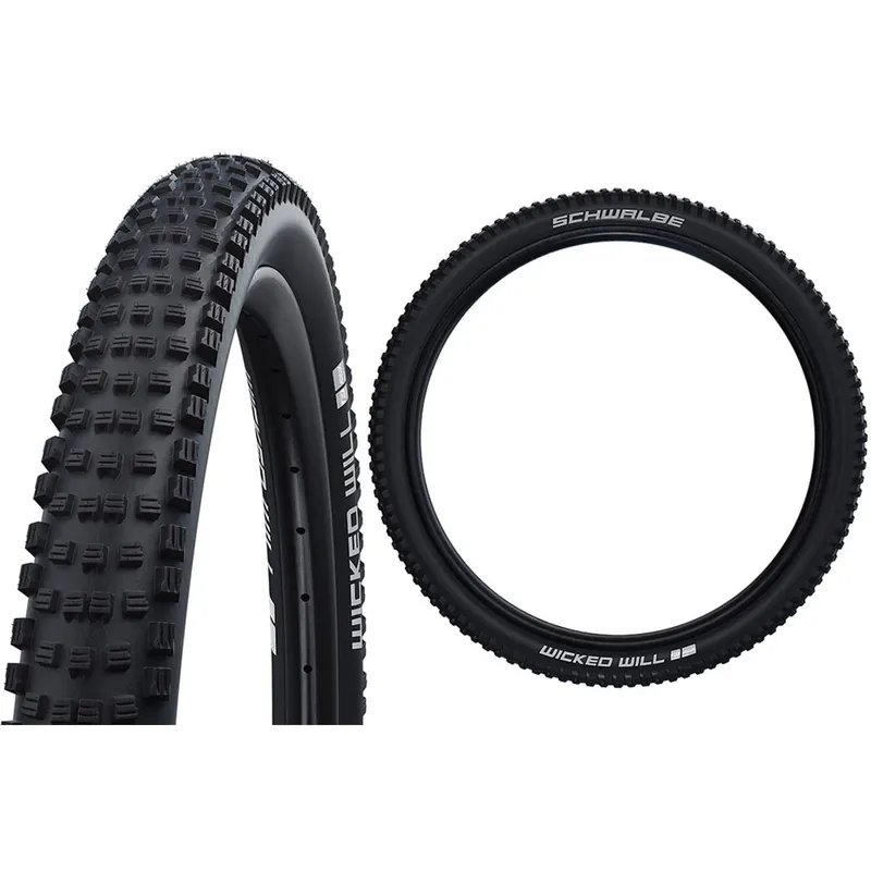 Neumático SCHWALBE WICKED WILL 27.5x2.25 ADDIX PERFORMANCE TwinSkin Tubeless Soft Black