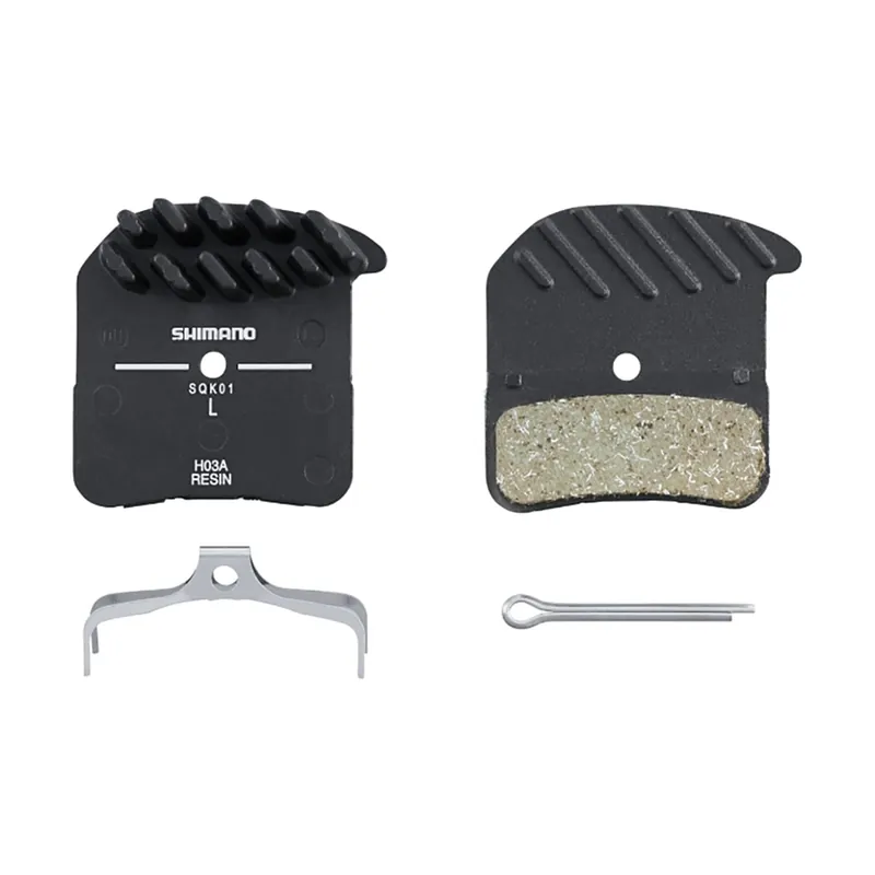 SHIMANO H03A 4 Pistones SAINT / XT 8020 / ZEE Pastillas Orgánicas Ventiladas