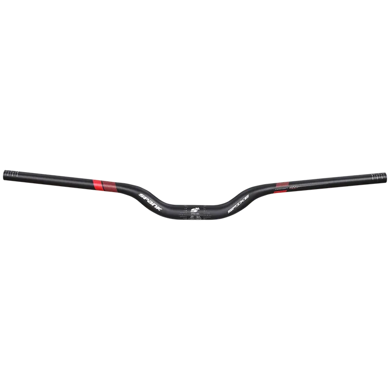 SPANK SPIKE 800 VIBROCORE Rise 50 mm manillar 31.8/800 mm Negro / Rojo