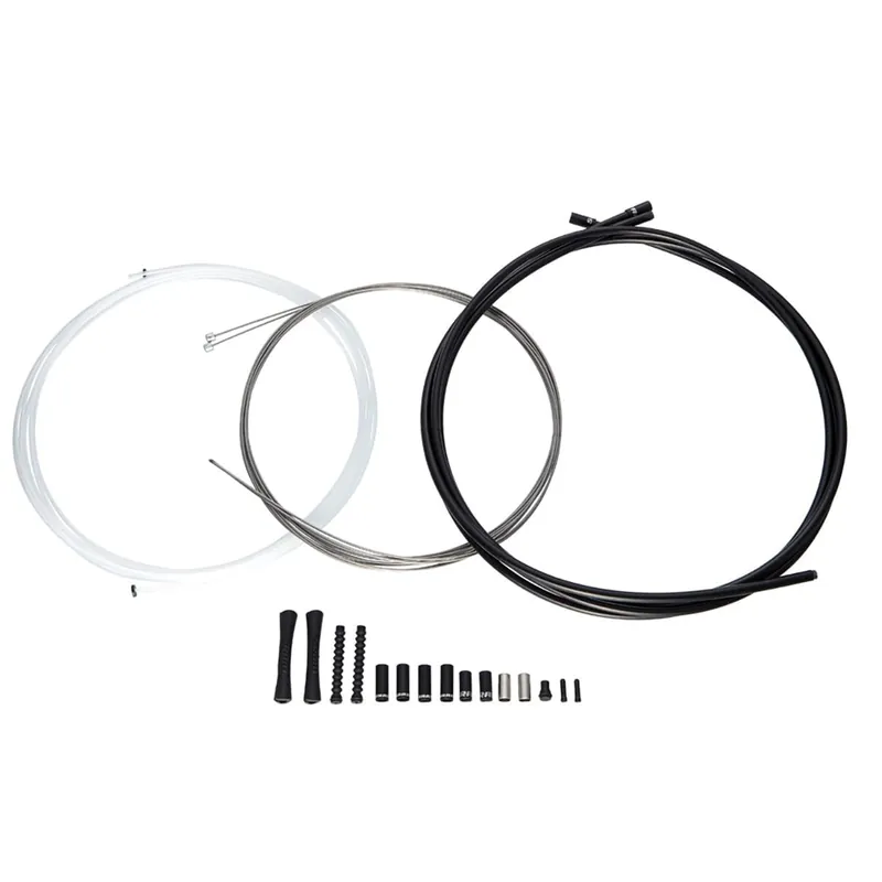 SRAM SLICKWIRE PRO MTB/ROAD Kit de cable y latiguillo de desviador Negro