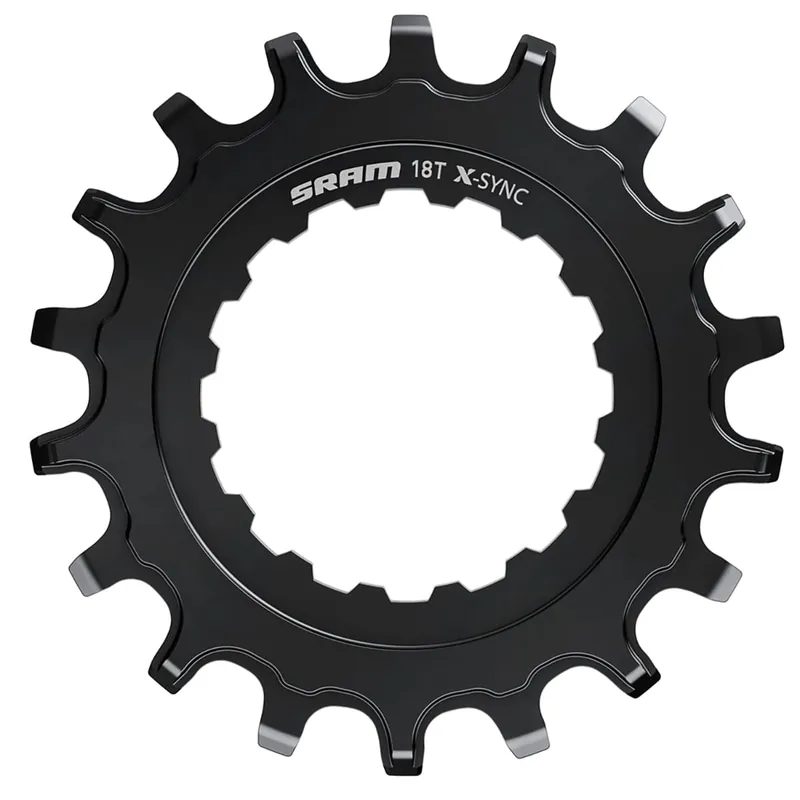 Plato mono para bicicletas eléctricas de montaña SRAM EX1 X-SYNC Negro