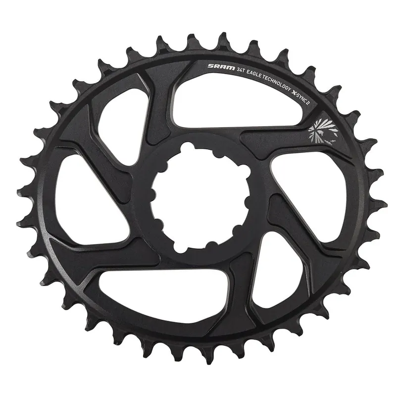SRAM EAGLE X-SYNC2 OVAL 12V Direct Mount 6mm Mono Plato