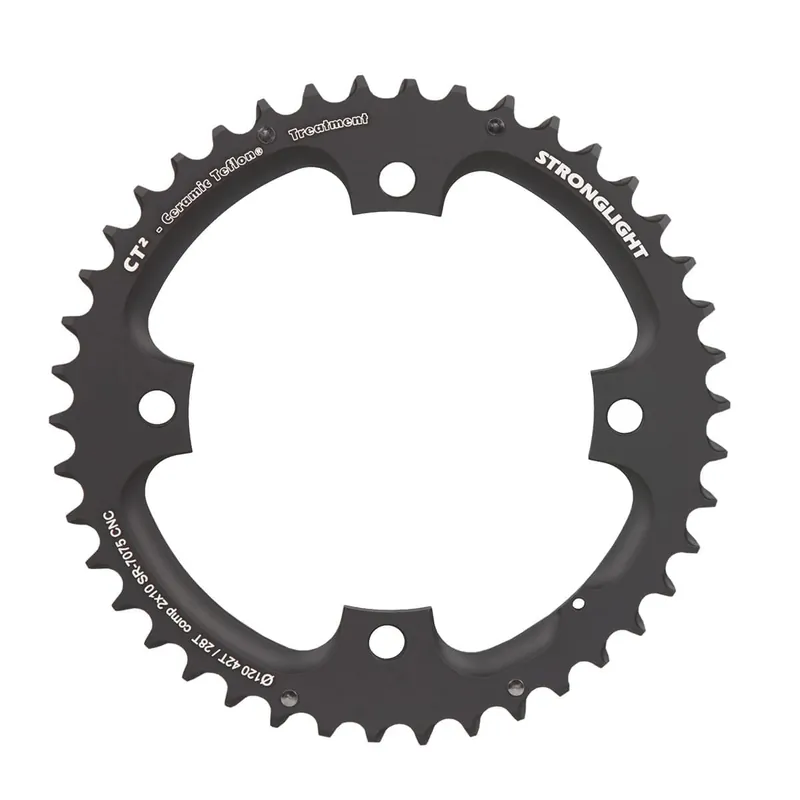 STRONGLIGHT CT² Sram 10V 4 Agujeros 120mm Plato Exterior