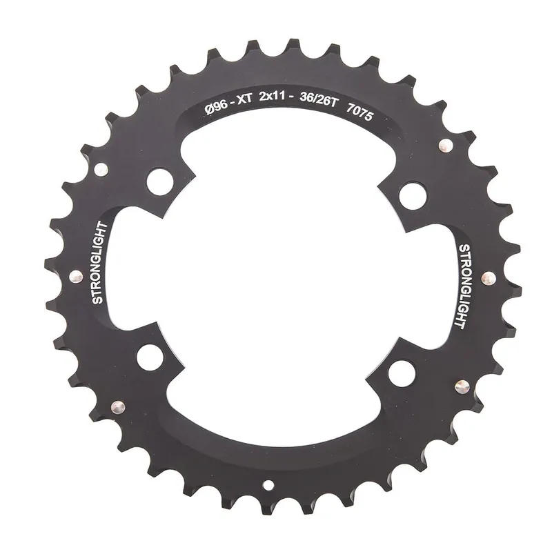 STRONGLIGHT Plato exterior Shimano XT M8000/SLX M7000 11V 4 Agujeros 96mm