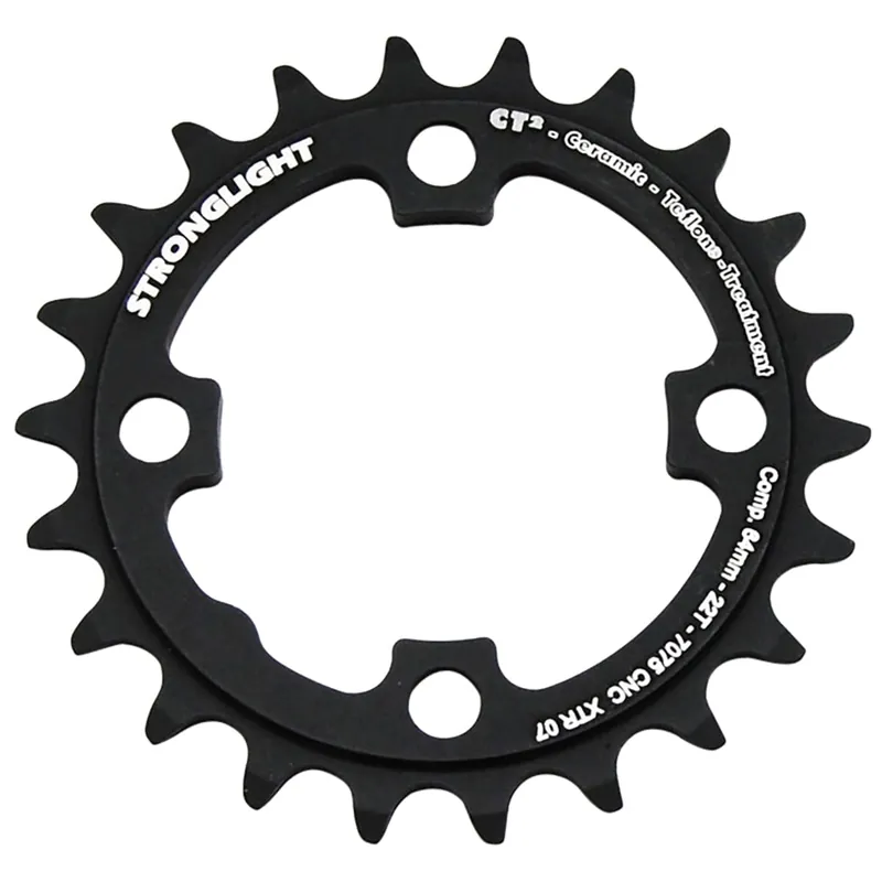 Plato interior STRONGLIGHT CT² SHIMANO XTR M970 9V 4 Agujeros 64mm
