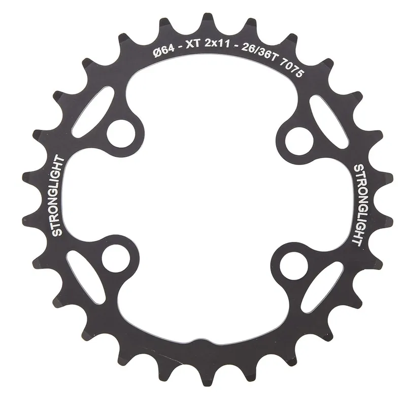 STRONGLIGHT Plato interior Shimano XT M8000/SLX M7000 11V 4 Agujeros 64mm