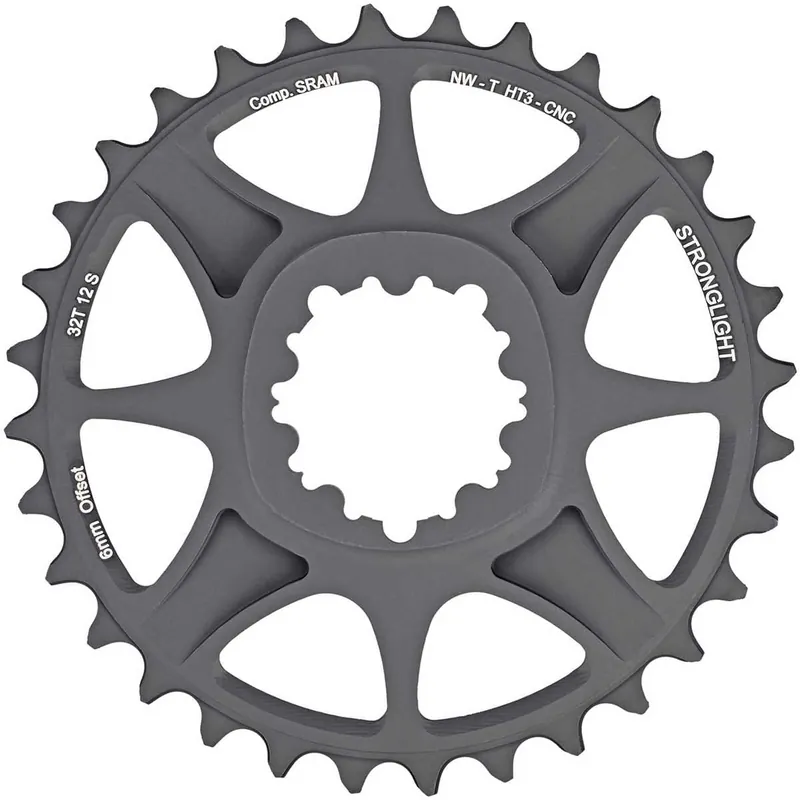 STRONGLIGHT SRAM EAGLE XX1/X01 12V HT3 Direct Mount 6mm Offset Mono Plato