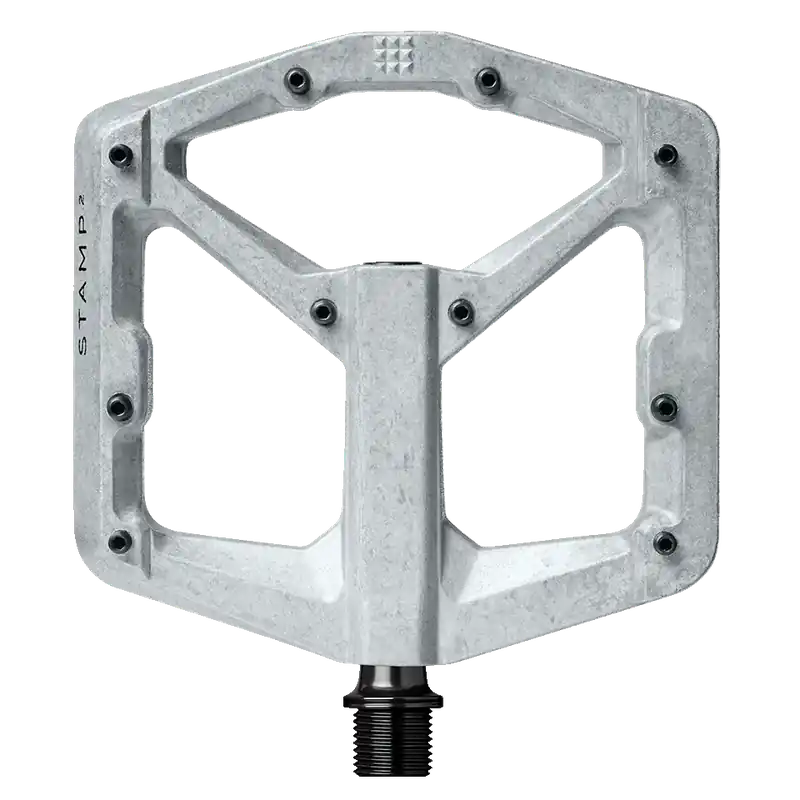 Pedales planos CRANKBROTHERS STAMP 2 Large Plata