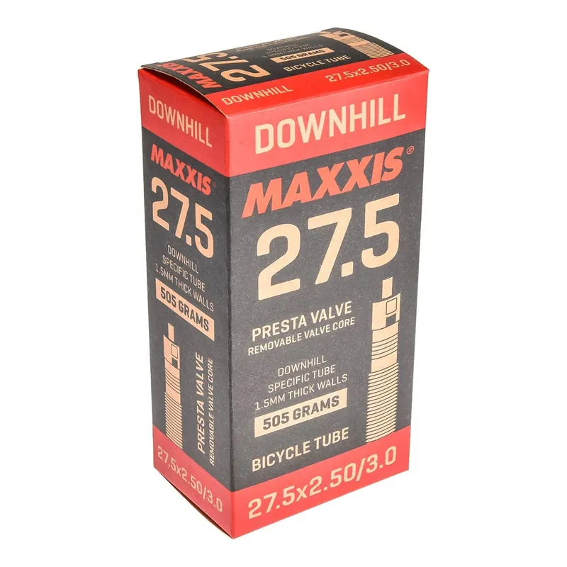 Cámara de aire MAXXIS FAT/PLUS 1.5mm 27.5x2.5/3.0 Presta Negro