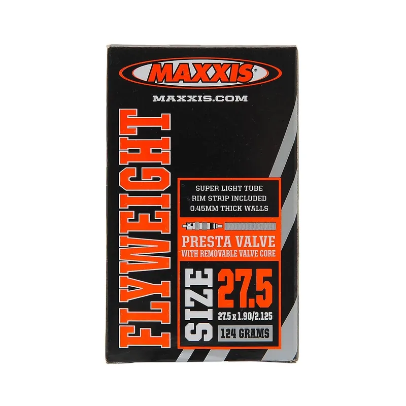 MAXXIS FLYWEIGHT cámara de aire 27.5x1.9/2.125 Presta Negro
