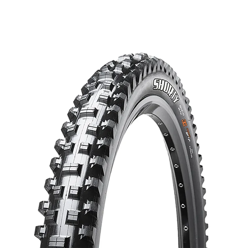 Neumático MAXXIS SHORTY 27.5x2.40 WT DH 3C MaxxGrip Tubeless Ready Blando Negro