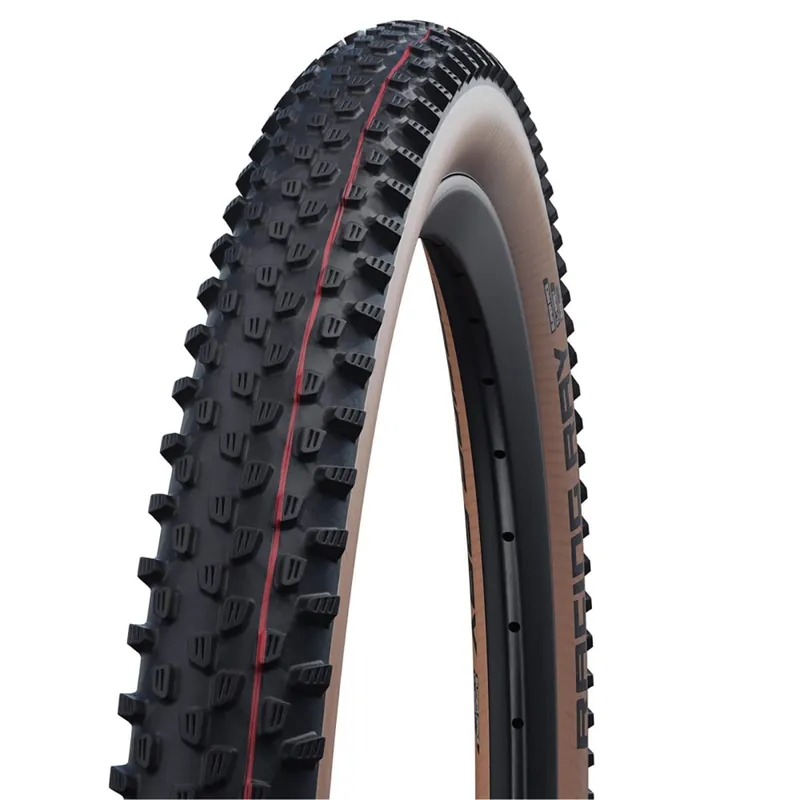 Neumático SCHWALBE RACING RAY 29x2.25 ADDIX SPEED SUPERRACE Tubeless Ready Blando Negro/Marrón