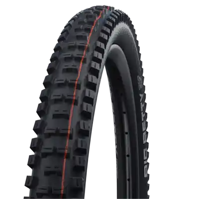 Neumático SCHWALBE BIG BETTY 27.5x2.40 ADDIX SOFT SUPERTRAIL Tubeless Ready Blando Negro