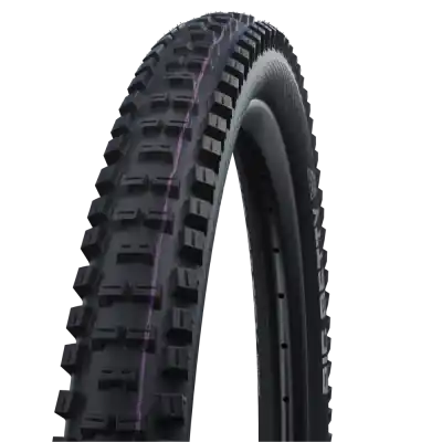 Neumático SCHWALBE BIG BETTY 27.5x2.40 ADDIX ULTRASOFT SUPERDOWNHILL Tubeless Ready Blando Negro