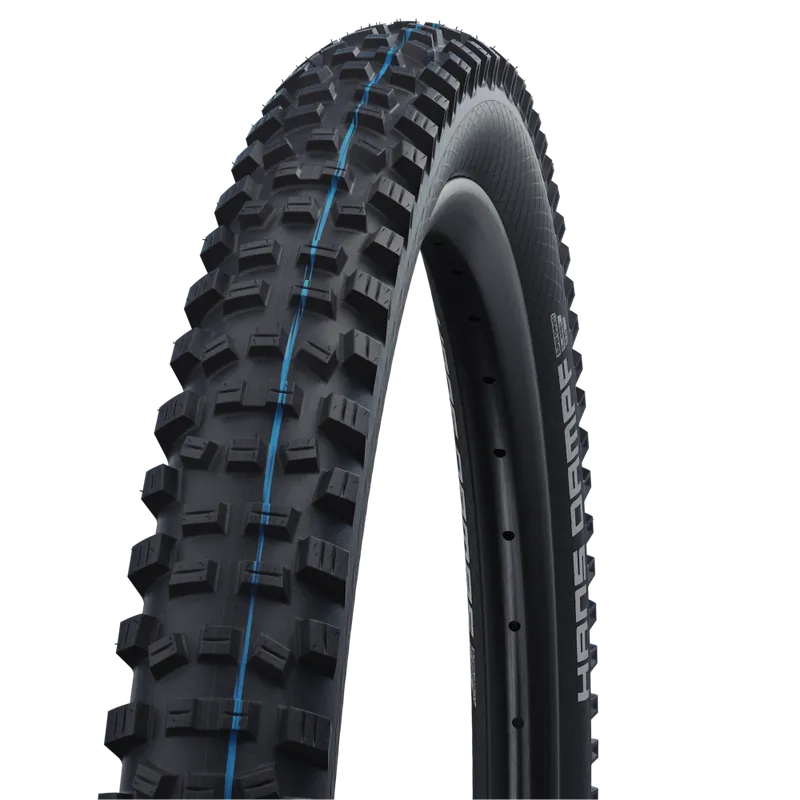 Neumático SCHWALBE HANS DAMPF 27.5x2.80 ADDIX SPEEDGRIP SUPERTRAIL Tubeless Ready Blando Negro