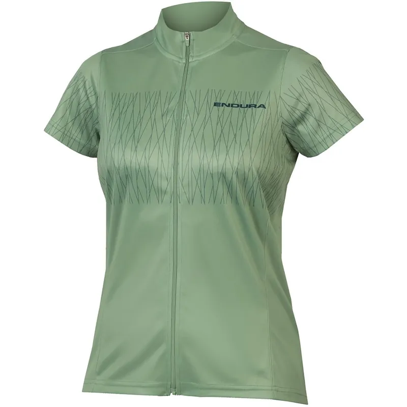 Maillot de manga corta ENDURA HUMMVEE RAY II Mujer Verde