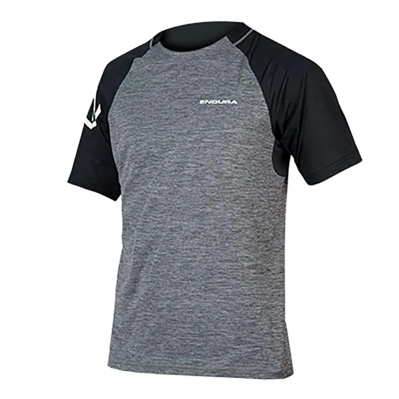 Maillot manga corta ENDURA SINGLETRACK Gris