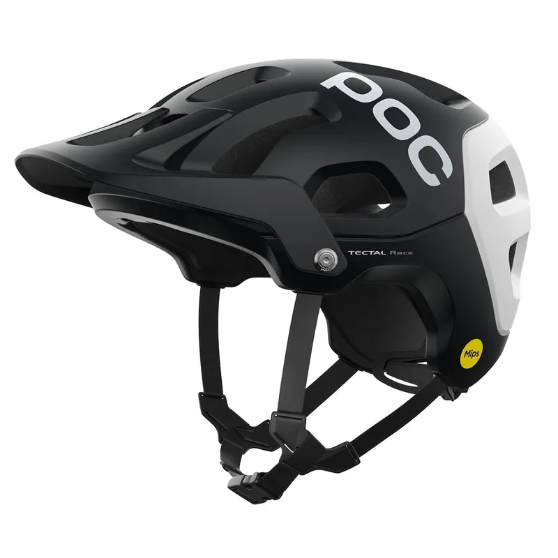 Casco MTB POC TECTAL RACE MIPS Negro/Blanco