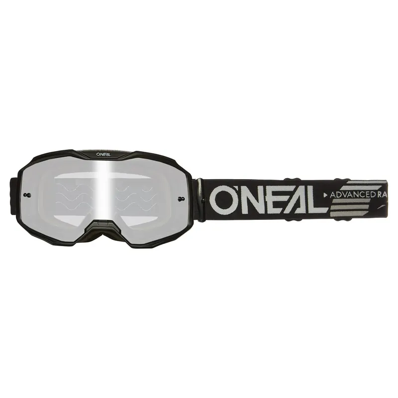 Máscara O'NEAL B-10 SOLID Máscara Negro Plata Espejo