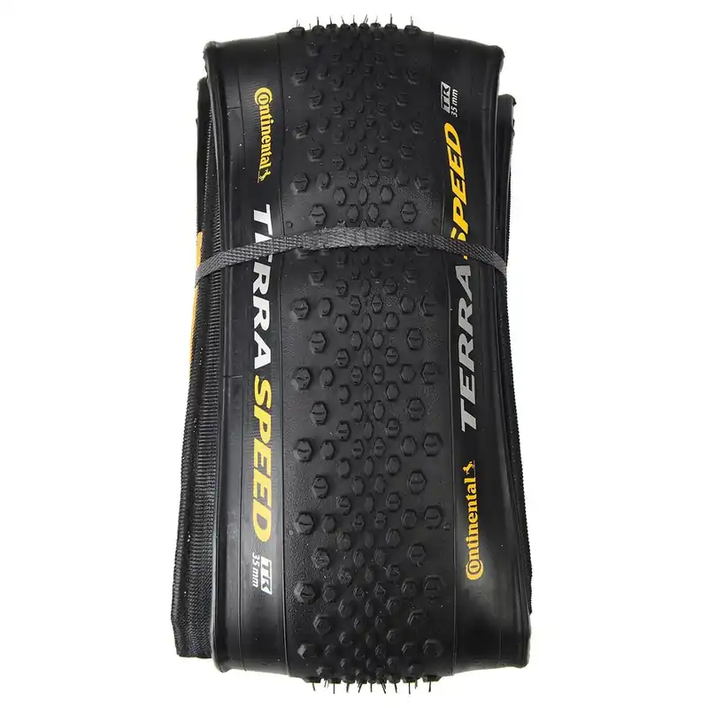 Neumático CONTINENTAL TERRA SPEED 700x35c Tubeless Ready Negro