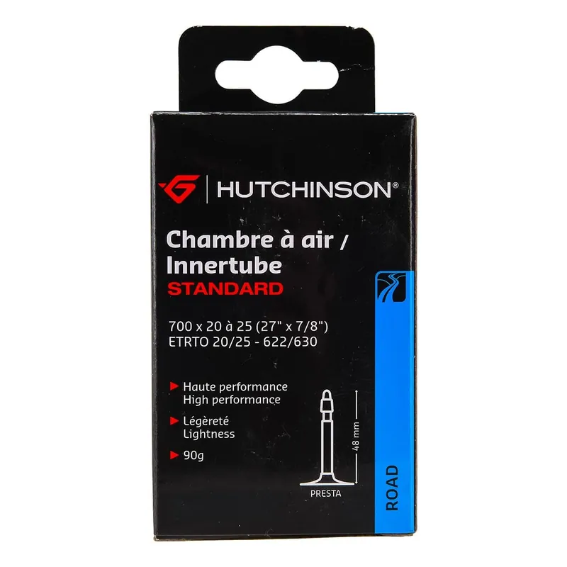 Cámara de aire HUTCHINSON STANDARD 700x20/25 PRESTA