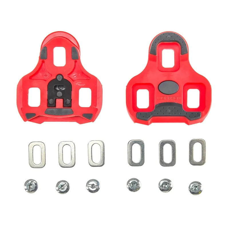 Kit de calas de pedal LOOK KEO GRIP Rojo