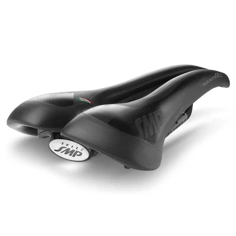 Sillín SMP WELL M1 GEL VTTAE Ancho 163mm Carbono Raíles Negro