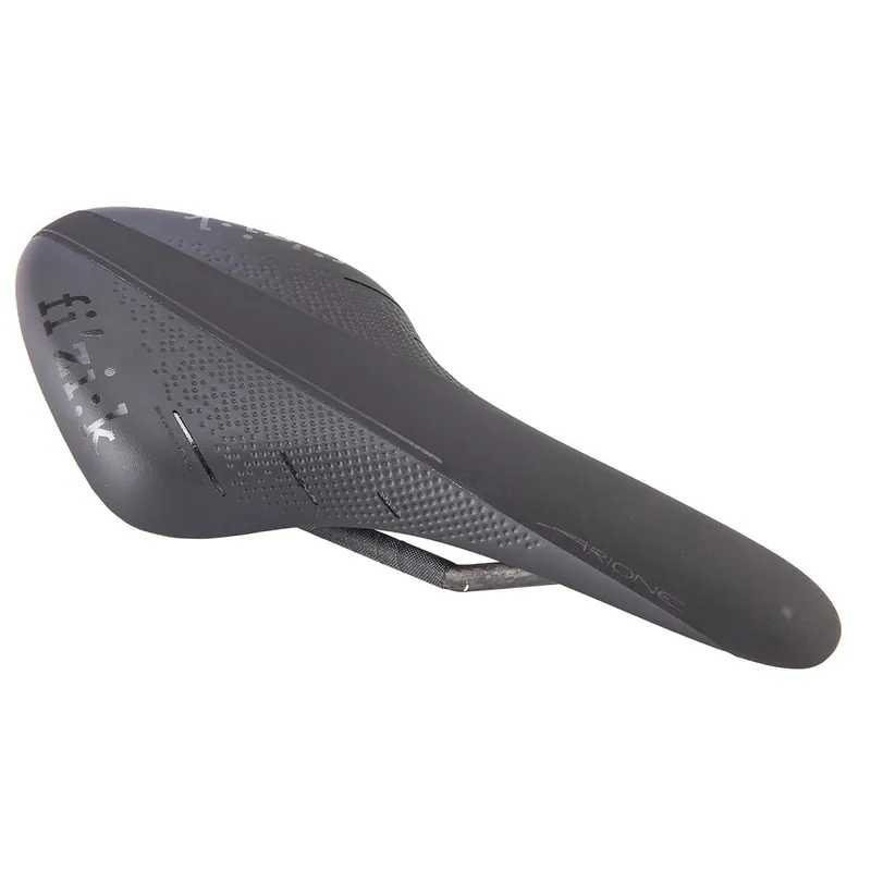 Sillin FIZIK ARIONE R1 LARGE Rails Carbono Trenzado Negro