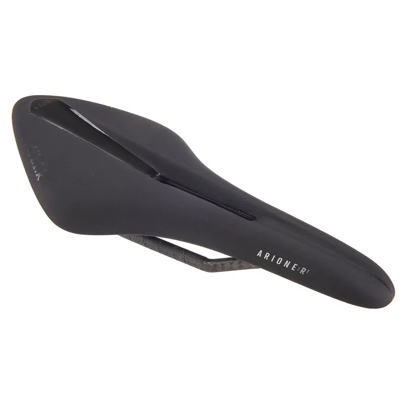 FIZIK ARIONE R1 OPEN REGULAR Sillin Carbono Rails Negro