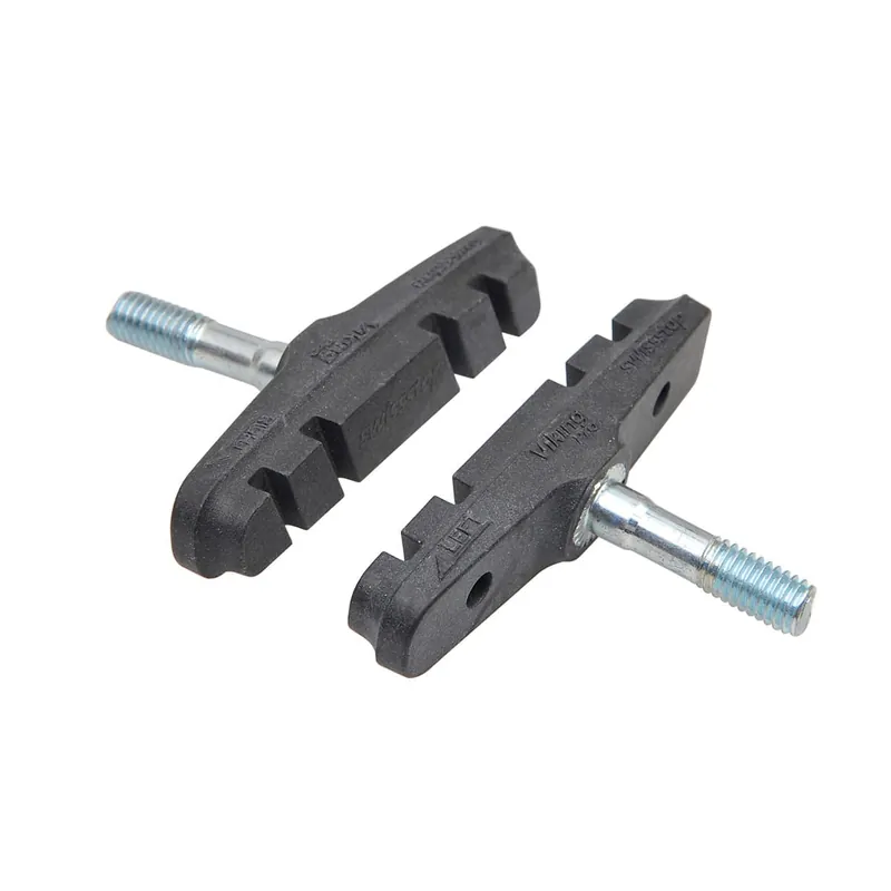Juego de 2 soportes para patines SWISS STOP VIKING de aluminio negro