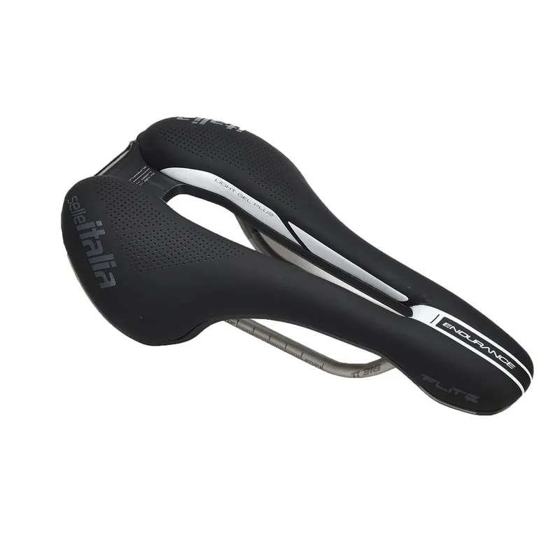 Sillín SELLE ITALIA FLITE BOOST SUPERFLOW ENDURANCE S Raíles Ti 316 Negro
