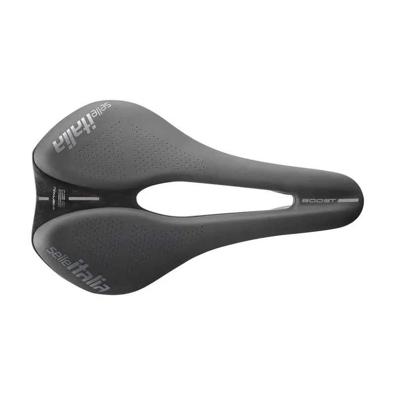 SELLE ITALIA NOVUS EVO BOOST SUPERFLOW L Raíles Ti316 Negro/Gris