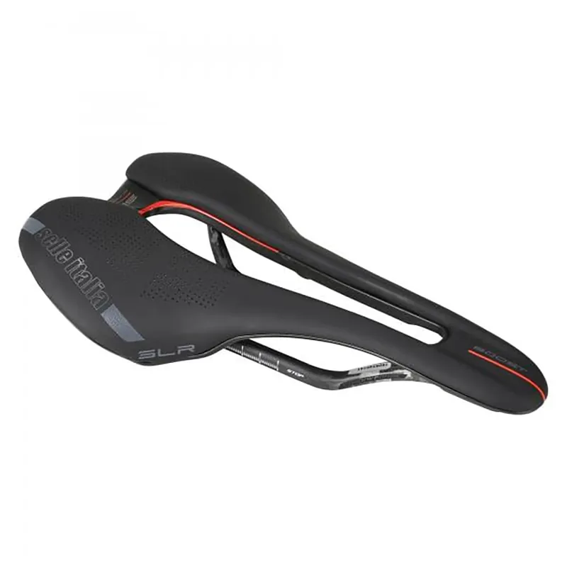 Sillín SELLE ITALIA SLR BOOST SUPERFLOW S KIT CARBONIO CarboKeramic Rails Negro