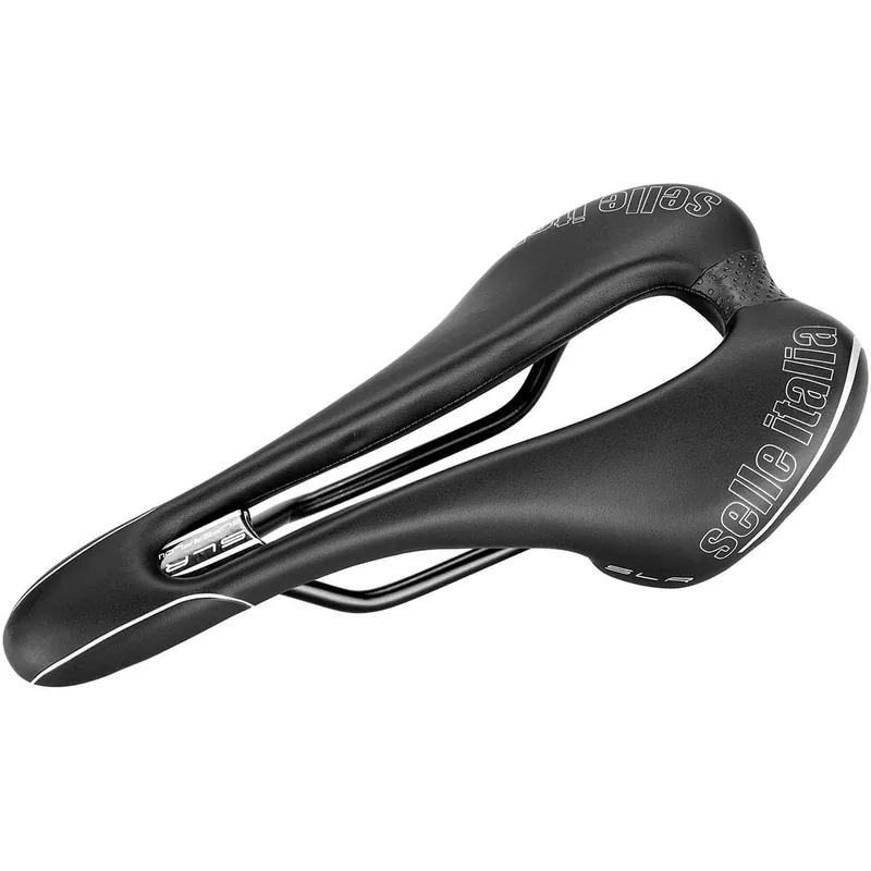 Sillín SELLE ITALIA SLR TM SUPERFLOW S Railes Manganeso Negro