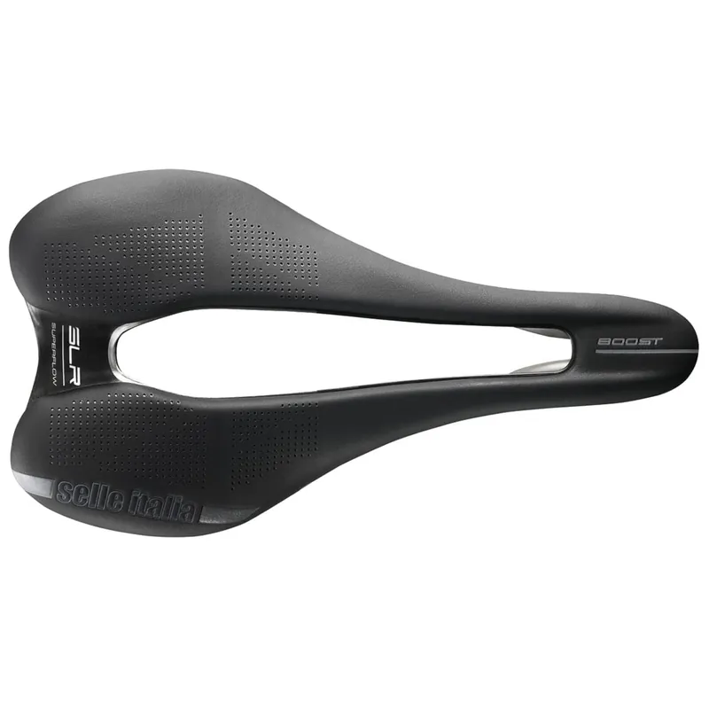 Sillín SELLE ITALIA SLR BOOST SUPERFLOW S Rails TI316 Negro