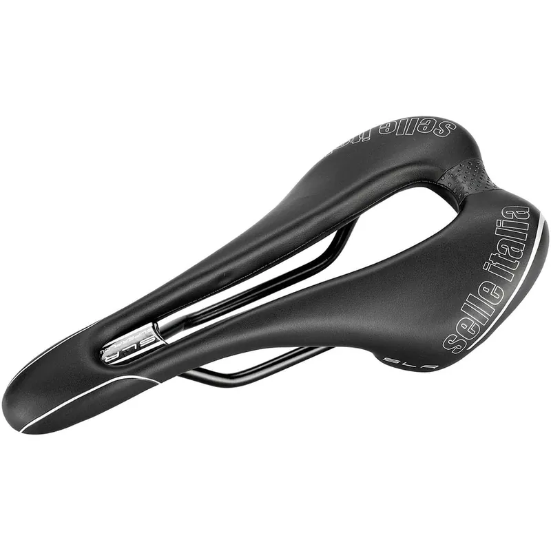 Sillín SELLE ITALIA SLR TM SUPERFLOW L Railes Manganeso Negro