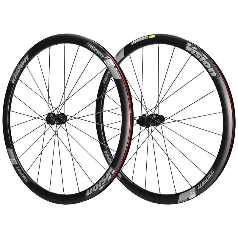 Par de ruedas VISION TEAM 35 Tubeless Ready (Center Lock)