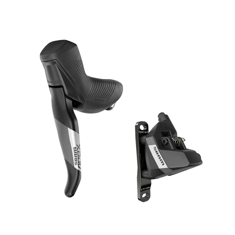 SRAM APEX D1 HRD Mono Flat Mount Discless Palanca izquierda y pinza delantera