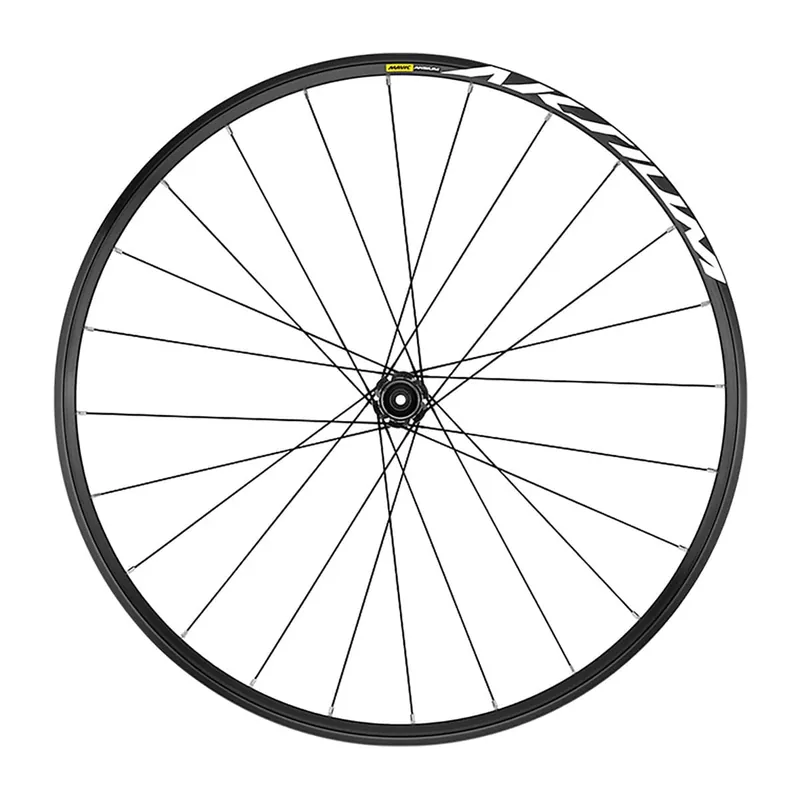 Rueda delantera MAVIC AKSIUM DISC con neumáticos (Center Lock)
