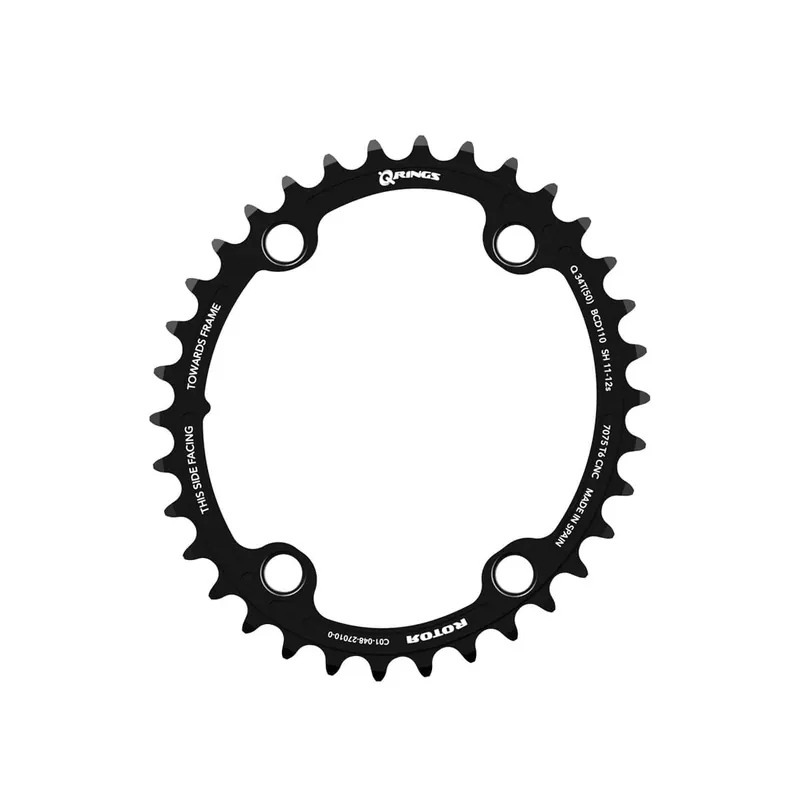 Bandeja interior ovalada 11/12V ROTOR Q-RINGS 110mm