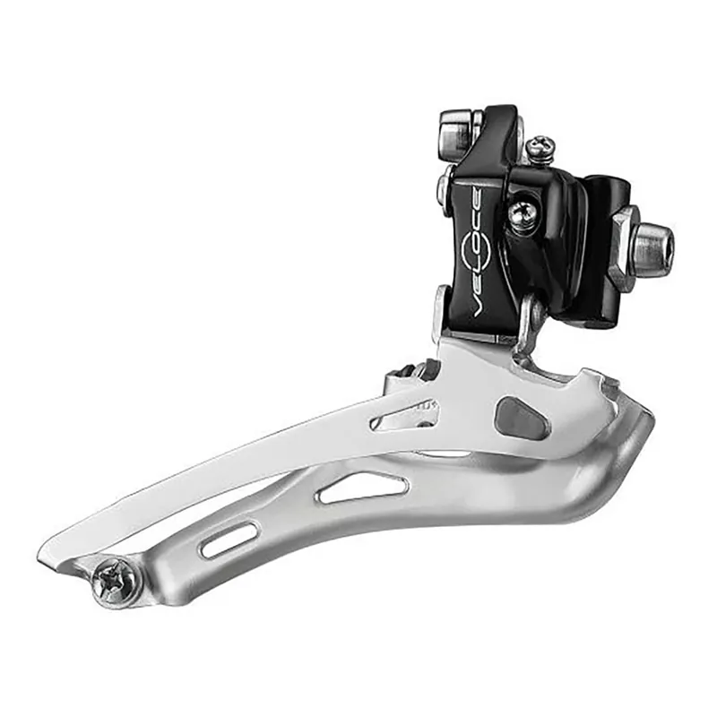 CAMPAGNOLO VELOCE 2x10V Desviador Braze-on Negro