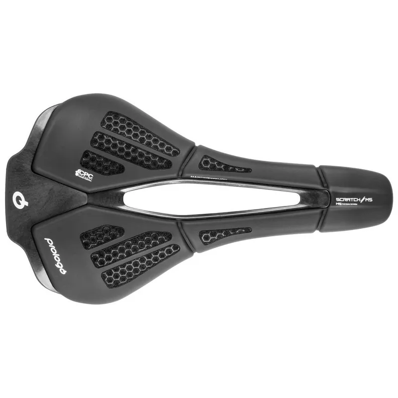 Sillín PROLOGO SCRATCH M5 PAS CPC Nack Rails Negro