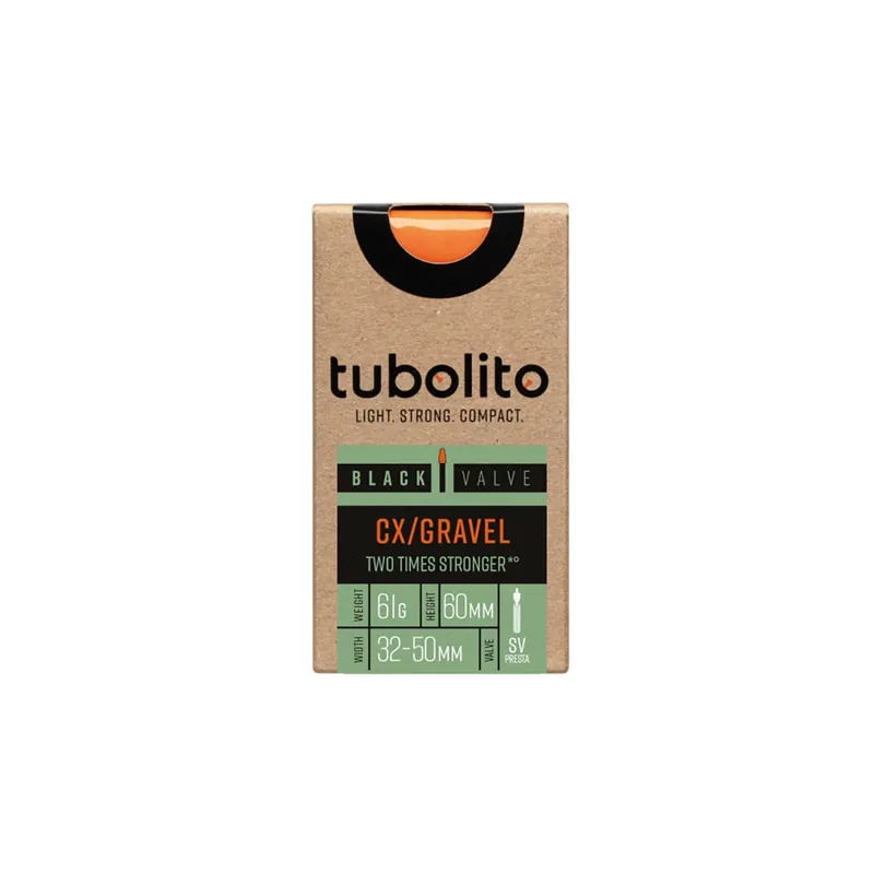 Cámara de aire TUBOLITO CX/GRAVEL 700x30/47 Presta Negra