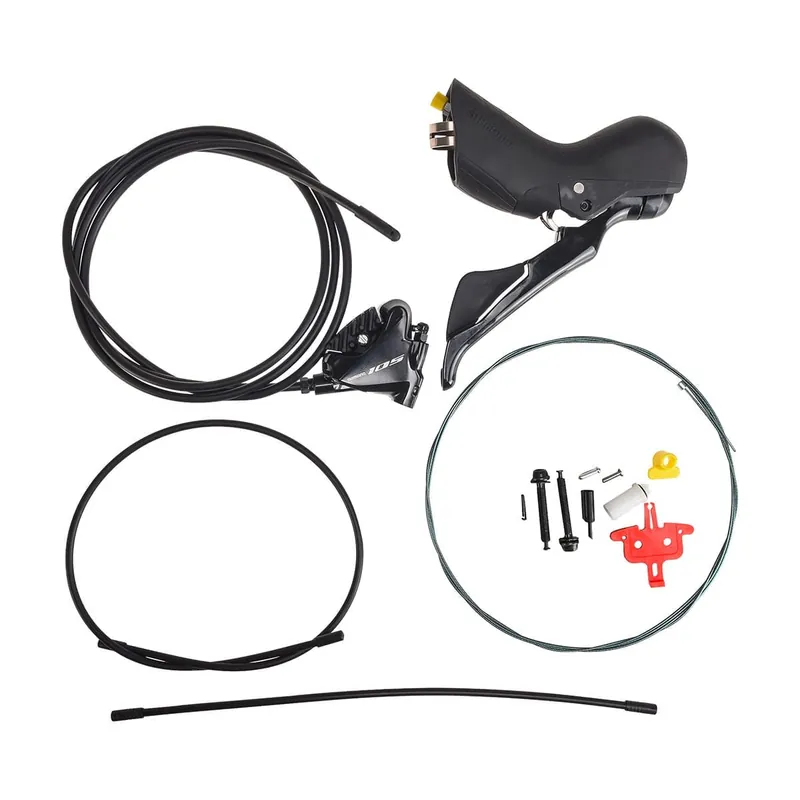 SHIMANO 105 R7020 11V Montaje Plano Palanca Recta Discless y Pinza Trasera