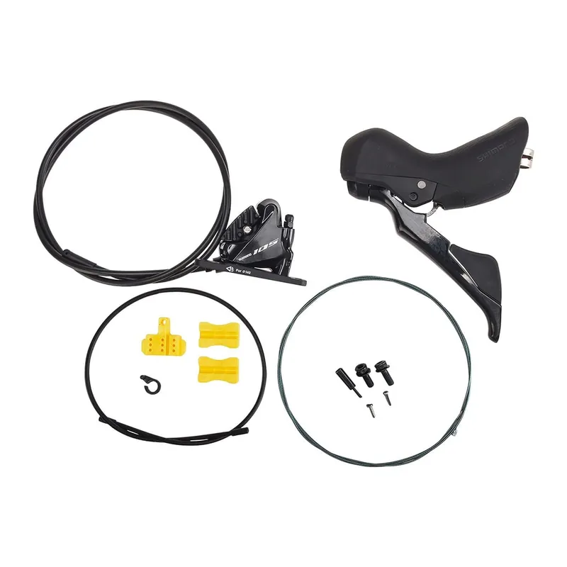 SHIMANO 105 R7020 Doble Montaje Plano Sin Palanca Izquierda y Pinza Delantera