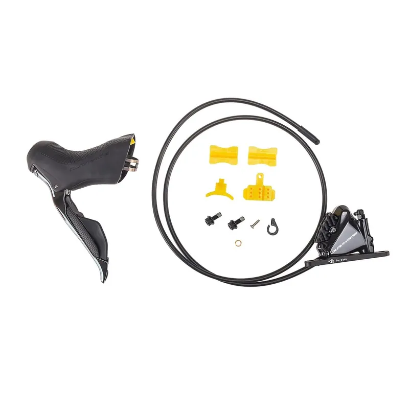 SHIMANO DURA-ACE DI2 R9170 Doble Montaje Plano Sin Palanca Izquierda y Pinza Delantera