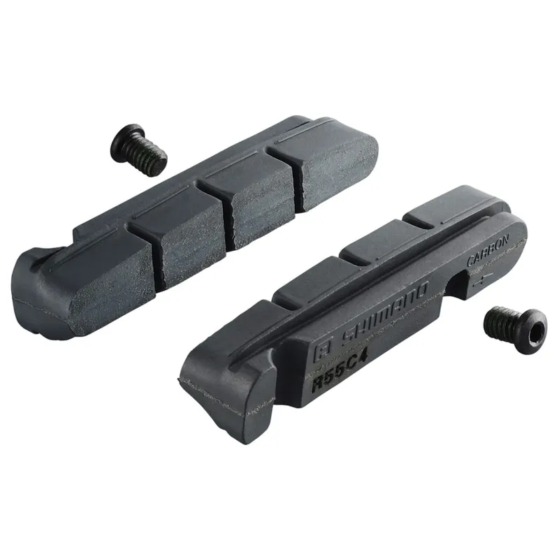 Par de Patines de Cartucho SHIMANO R55C4 - Carbono 1 mm