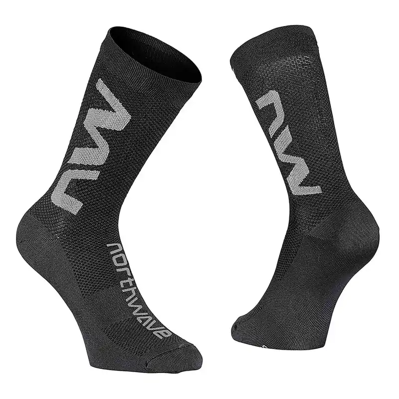 Calcetines NORTHWAVE EXTREME AIR Negro/Gris