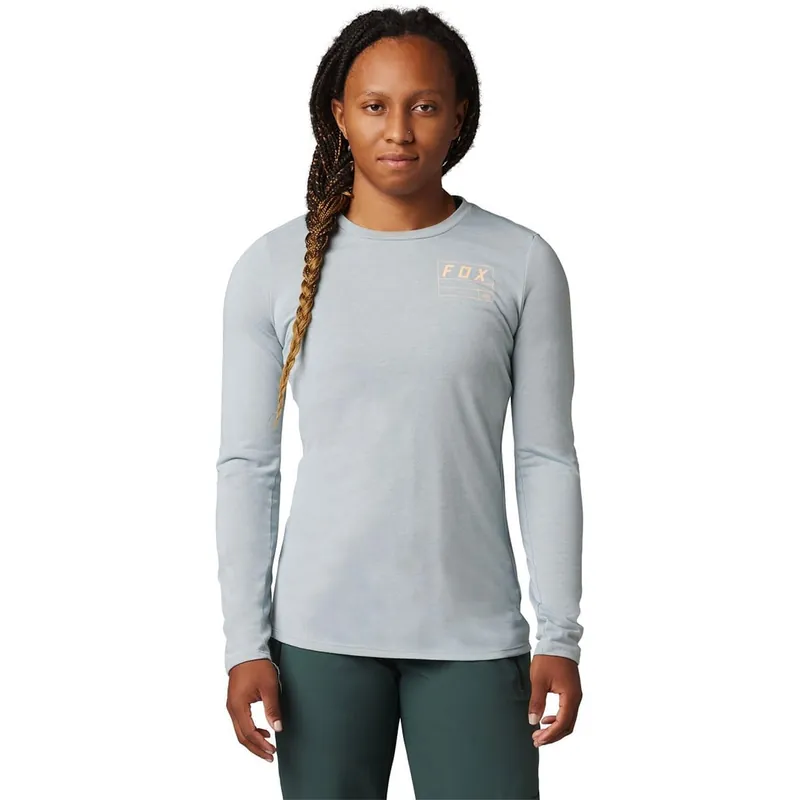 Maillot manga larga FOX RANGER DR Mujer Azul claro